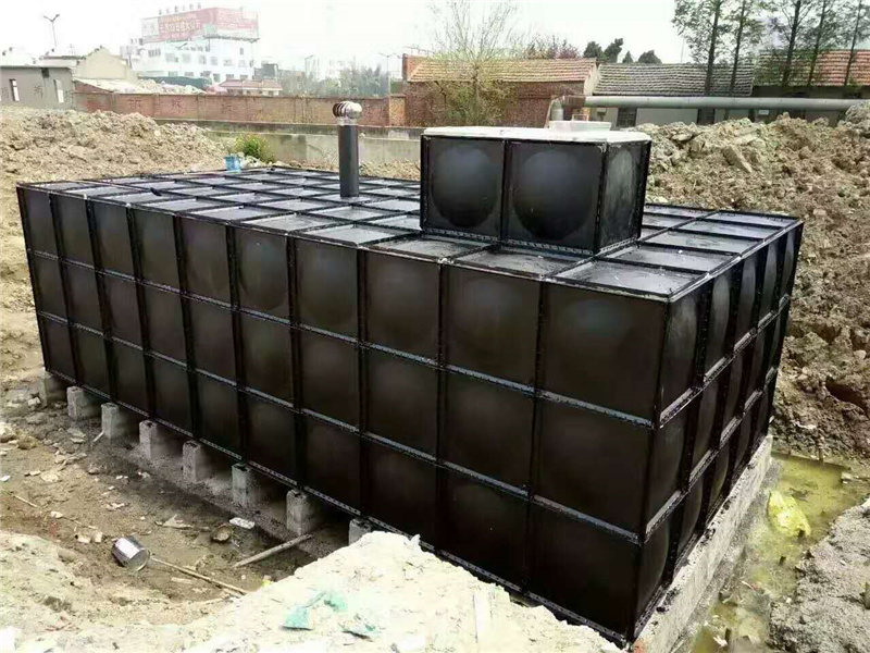 抗浮式地埋水箱