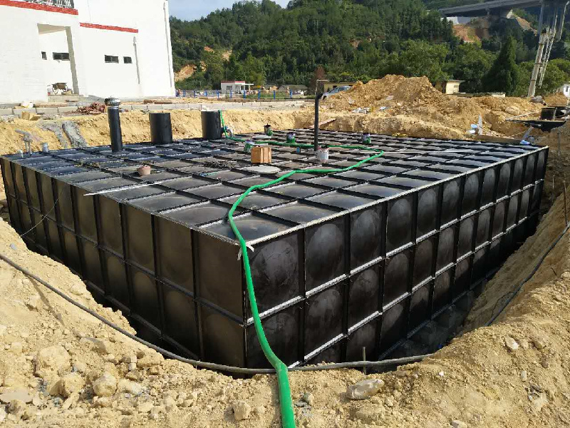 抗浮式地埋水箱